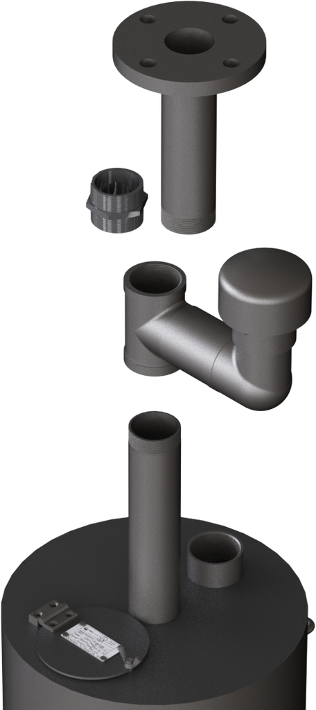 Ventilation System Assembly 1x-V 2x2"f