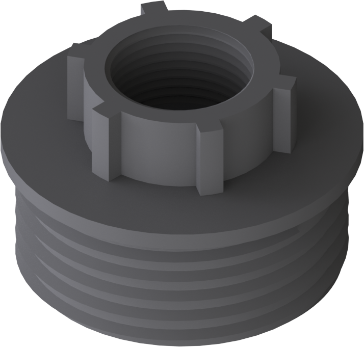 [07.2160.00] Adapter PE, G3/4"f - S56x4m