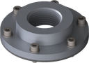 Flange Adapter LK73 AL FKM 1"f