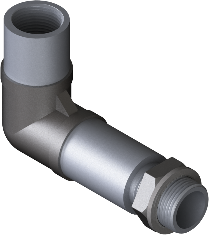 [03.0000.54] Mounting Adapter AL 1x90 G3/4"