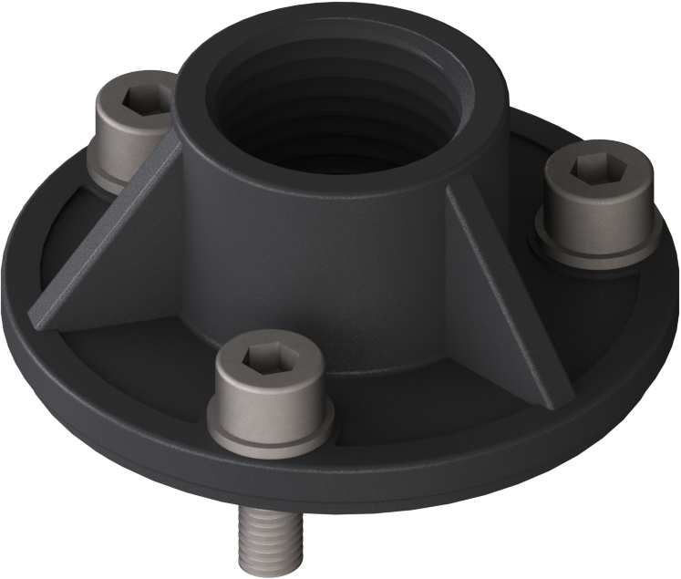 Flange Adapter LK41 PA 1/2"f