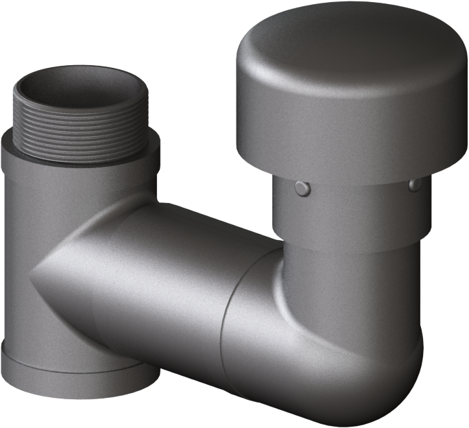 Ventilation System Assembly 1x-V 1x-2"m 1x2"f