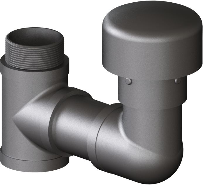 Ventilation System Assembly 1x-V 1x-2"m 1x2"f