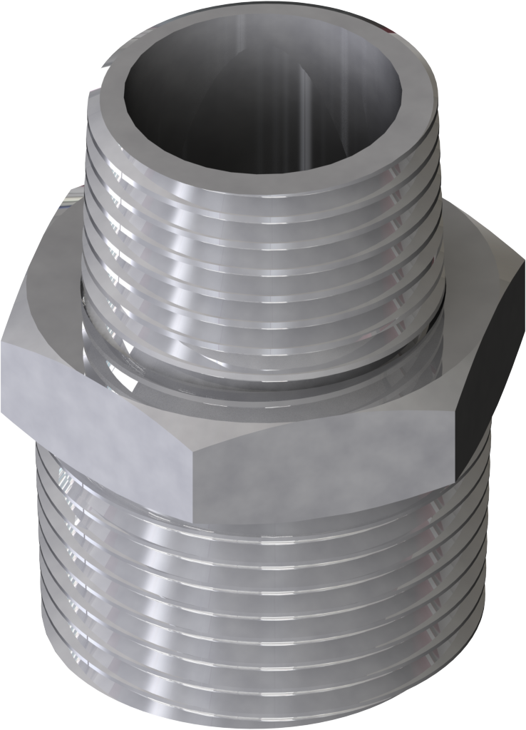 Adapter SS, N3/4"m - N1/2"m