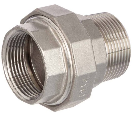 [03.2164.68] Adapter SS, R2"m - R2"f Adjustable