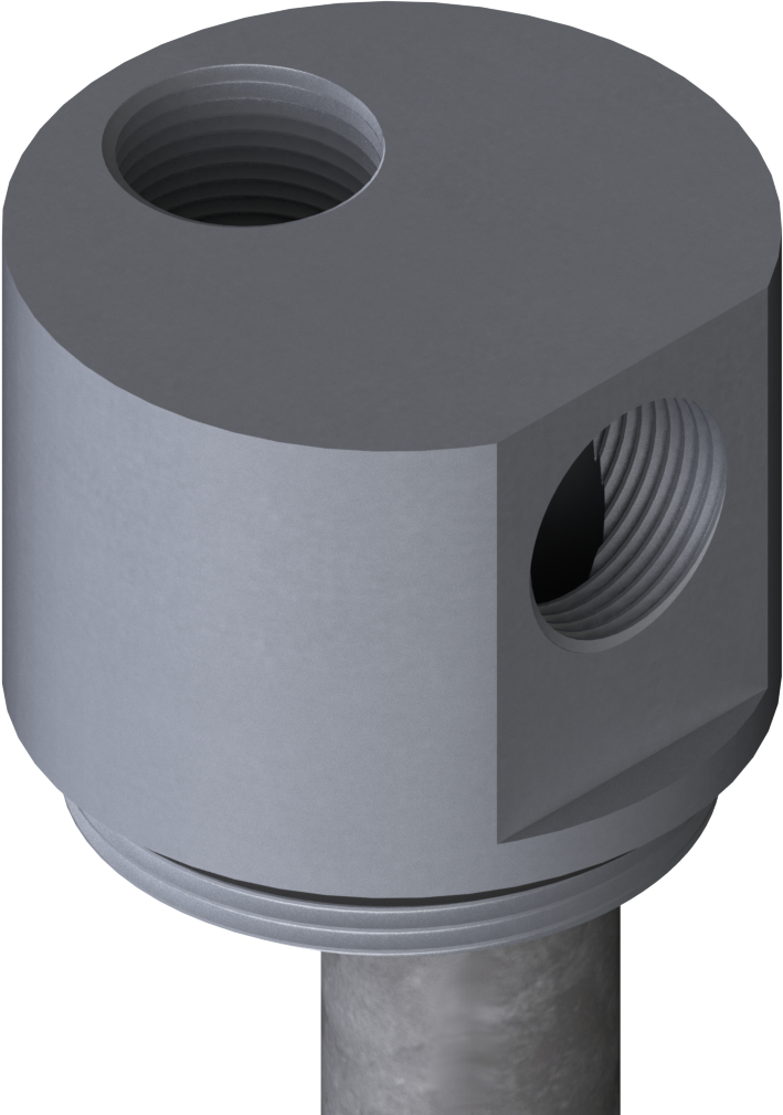 Suction Lance AL 1x-By 3/4"f - 2"m