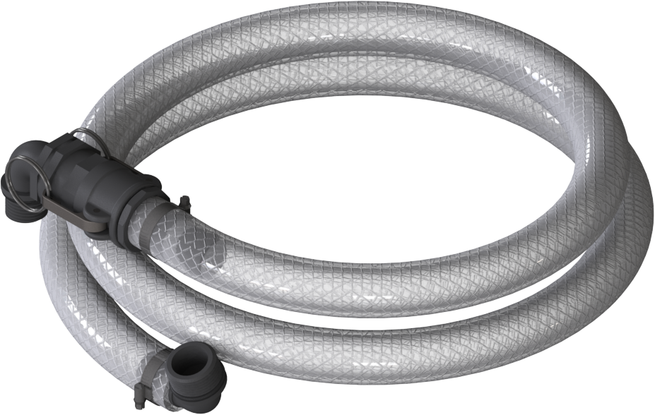 [03.0000.96] IBC Module Hose 2m 3/4"m