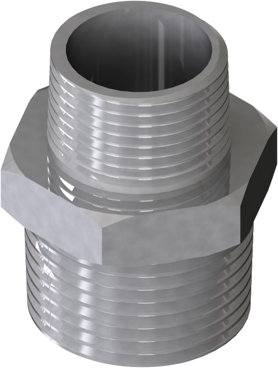 [03.2164.37] Adapter SS, R3/4"m - R1"m