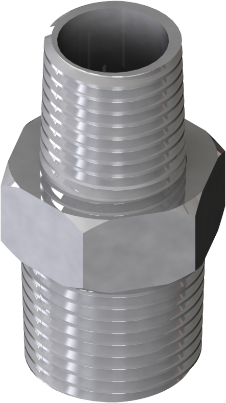 [03.2164.40] Adapter SS, R3/8"m - R1/4"m