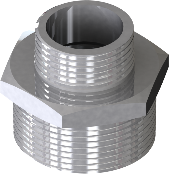 [03.2164.47] Adapter SS, R1"m - R1-1/2"m