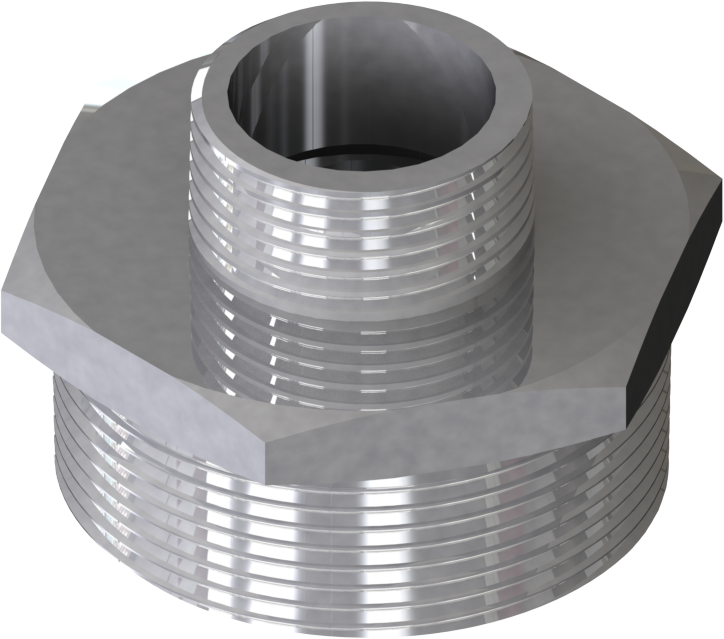[03.2164.48] Adapter SS, R1"m - R2"m