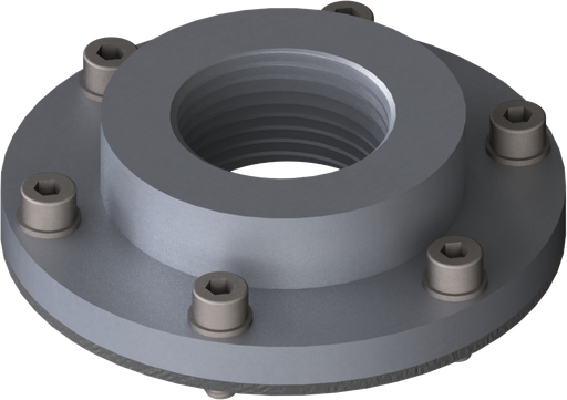 [08.2122.00] Flange Adapter LK73 AL FKM 1"f