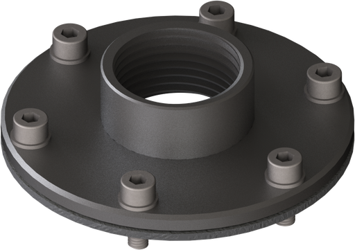 [08.2123.00] Flange Adapter LK73 SS FKM 1"f