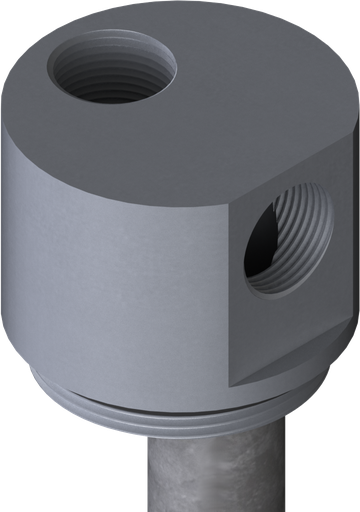 [03.0000.06] Suction Lance AL 1x-By 3/4"f - N2"m